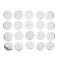 thumbnail image 3 of 21cm/8.3in Cookies Press Maker Kit Biscuits Maker Press Machine Bakeware with 20 Cookies Molds 4 Nozzles For Home Kitchen DIY, 3 of 8