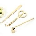 thumbnail image 2 of jifeng Stainless Steel Candle Wicks Cutter Snuffer Dipper Gold, 2 of 6