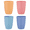 4Pcs/4Color, variant on Drinking Cups Wheat Straw 12oz 10 pack 5 Colors Unbreakable BPA free Dishwasher Safe Kitchen Home
