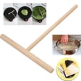 thumbnail image 6 of Accesorios Cocina Kitchen Gadget Crepe Rake Gear Maker Tool Wooden Bamboo, 6 of 6
