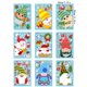 thumbnail image 2 of Pegatinas estáticas navideñas Bewildely 9 unids/set para decoración de ventanas, 2 of 6