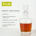 thumbnail image 3 of True Rothwell Liquor Decanter for Whiskey, Bourbon, Scotch, Home Bar, 36oz, 3 of 10