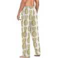 thumbnail image 5 of GZHJMY Men's Leopard Bananas and Pineapples Sleep Pajama Pant, Soft and Comfortable Lounge Sleep Bottoms with Pockets, Men's Sleepwear with Custom Print, Medium, 5 of 7