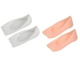 thumbnail image 4 of Jumpingount 1 par de calcetines de Gel universales de verano, calcetines transpirables elásticos reutilizables, accesorio Protector para el cuidado de los Accesorios de calzado Blanco Jumpingount AP012580-01, 4 of 6