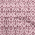 thumbnail image 1 of oneOone Cotton Cambric Light Pink Fabric Damask Fabric For Sewing Printed Craft Fabric By The Yard 56 Inch Wide, 1 of 4