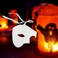 thumbnail image 4 of 1/ cara Durable Cómodo Disfraz Mujeres Hombres Escenario blanco Zulema  Escudo de media cara, 4 of 8
