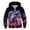 B-1648Black, variant on MEZZALL Boys Zip Up Hoodies Kids 3D Graphic Dinosaur Hoody Sweatshirt Long Sleeve Zipper Pullover With Pockets Tops Solid Color Holiday Child Clothes