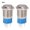 Red, variant on BIMZUC 2PCS 16mm 0.63 inches Flat Head Stainless Steel Push Button Switch Self Reset 5 Pin 1NO1NC with LED Illuminated Light Number 4 Symbol for Industrial Control 3-6VDC Blue Replacement Set