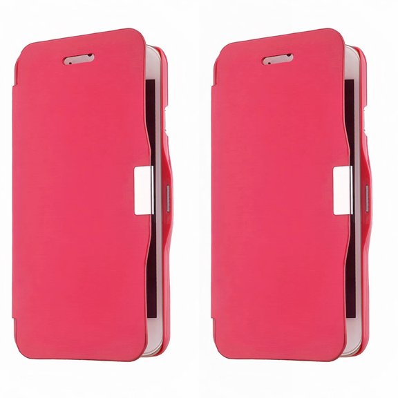 Freedomtech DualPro Case for Apple iPhone 6 Plus, 6s Plus | Shockproof Hard Shell Hybrid Dual-Layer Rugged Cover – Pink (2-Pack)