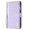 Purple, variant on SaniMore for iPhone 14 Plus PU Leather Case, Magnetic Clasp Flip Zipper Wallet Cover with Card Slot & Adjustable Kickstand Wrist Strap Full Body Protective Shell for Women Girls, Pink