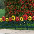 thumbnail image 3 of Decorative Garden Fence Reusable Plastic Waterproof Fencing Border Panel for Outdoor, 3 of 10
