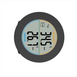 Wireless Thermometer LCD Display Indoor Temperature Monitor Wall Table Mount Digital Record Meter C/F Switchable Sensor