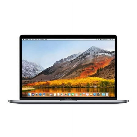 Restored Apple MacBook Pro Laptop Core i7 2.2GHz 16GB RAM 256GB SSD 15" Space Gray MR932LL/A (2018) (Refurbished)