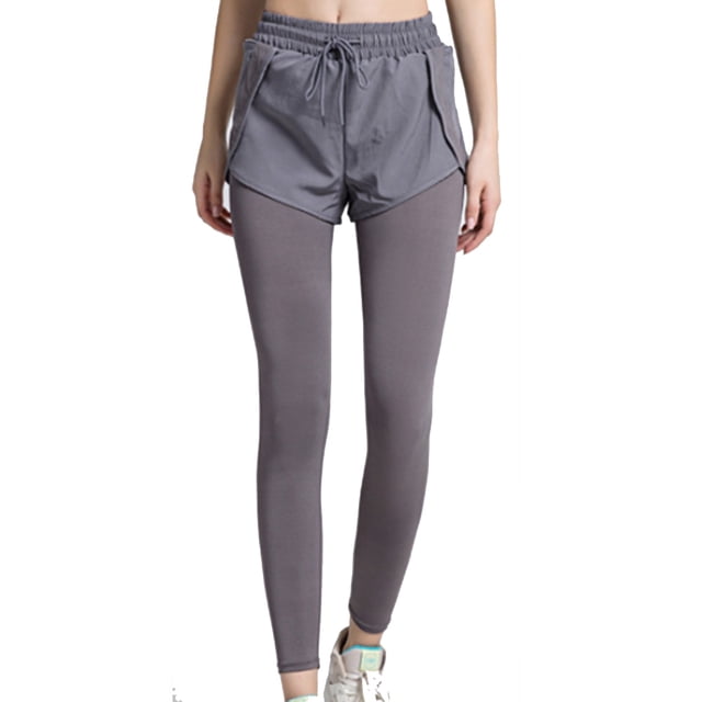 Leggings de yoga de cintura alta para mujer, pantalones adelgazantes para glúteos, mallas a prueba de sentadillas y entrenamiento