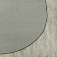 thumbnail image 4 of Home Floor Decorative Premium Polyester Endurance 12' X 7'6" Oval Area Rug - Sage, 4 of 5