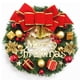 thumbnail image 2 of Christmas wreath 2024 Christmas decoration shopping mall hotel 30CM small wreath window pendant, 2 of 4