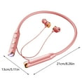 thumbnail image 3 of RNLUGM Headphones,,With light Wireless Neck Hanging Bluetooth Headset Gaming Sports Ultra Long Heavy Bass Noise Reduction Hanging Neck Bluetooth Headset Headphones Tech, 3 of 7
