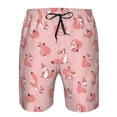 thumbnail image 3 of Goofa Fox Printed Mens Swim Trunks Summer Quick Dry Short Beach Swimwear Bathing Suits-Small, 3 of 9