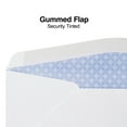 thumbnail image 2 of Staples Gummed Security Tinted Business Env. 4 1/8" x 9 1/2" White Wove 500/BX 918161, 2 of 4