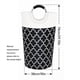 thumbnail image 2 of Cesto de ropa sucia Cateissary gran capacidad 75L tela impermeable Gris, 2 of 6