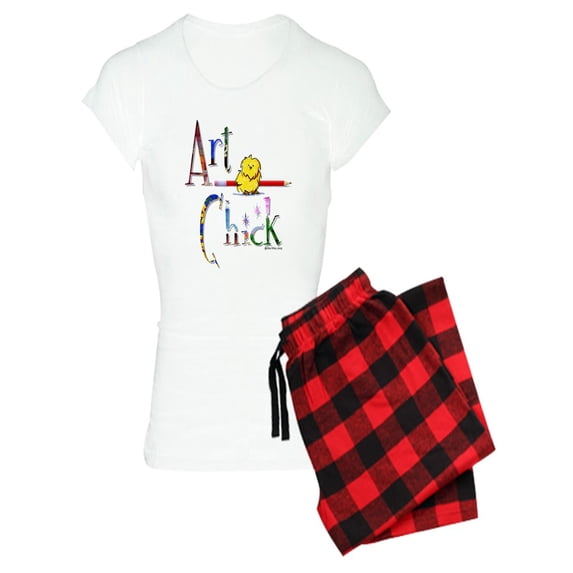 CafePress - Art Chick - Women's Light Pajamas