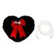 thumbnail image 2 of Plush Heart Shape Bag Fashionable Single Shoulder Bag for Women Use, 2 of 3