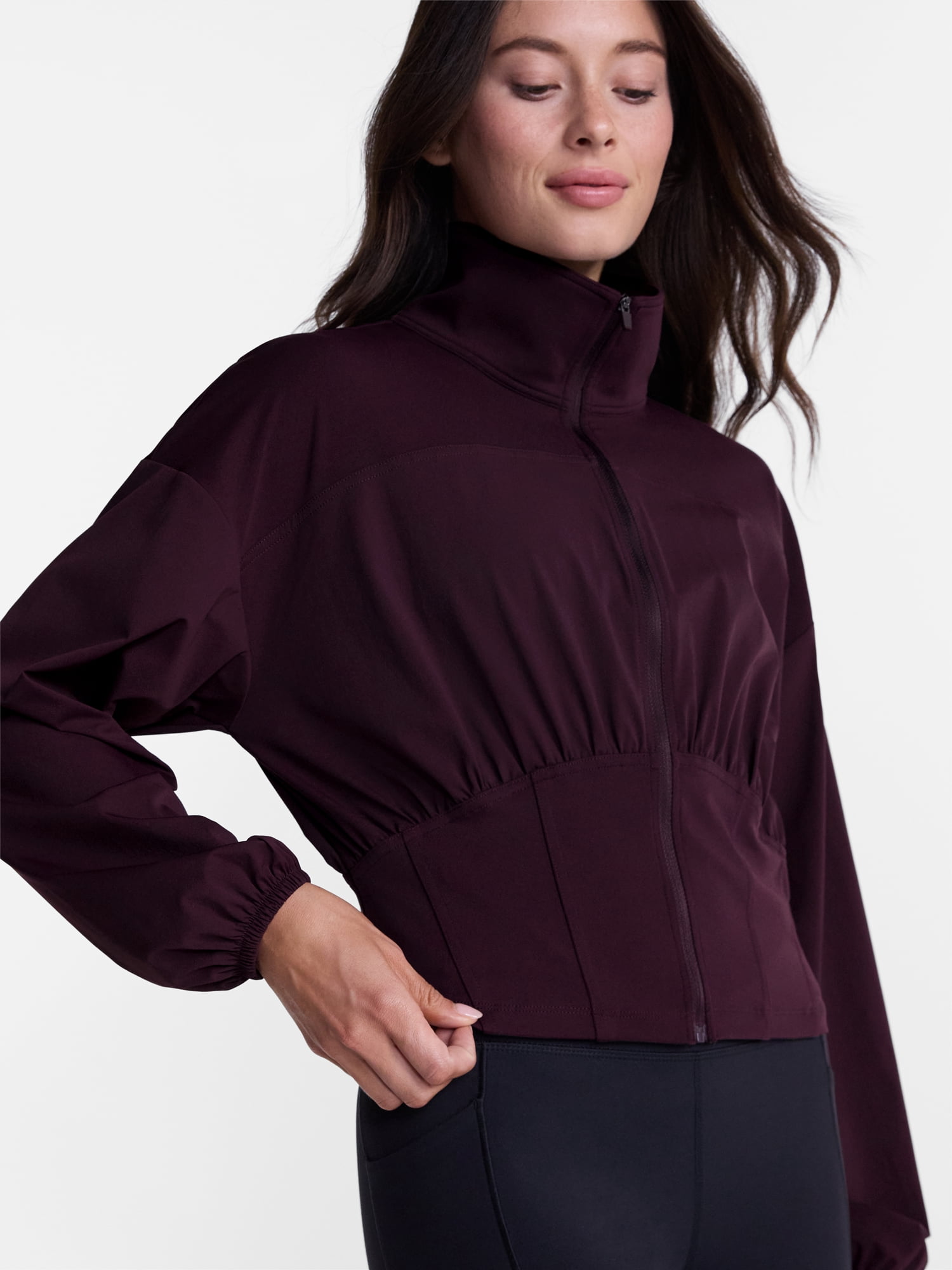 Avia Women’s SoftSculpt Corset Jacket, Sizes XS-XXXL