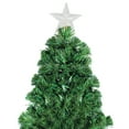 thumbnail image 5 of BELLEZE Artificial Optical Fiber Spruce Holiday Christmas Tree w/ Solid Metal Stand, UL Certified, 5 of 7