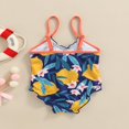 thumbnail image 2 of Maillot de Bain d'Été pour Filles, Dessin Animé, Sans Manches, Triangle, Tenue de Plage, 2 of 6