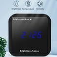 thumbnail image 2 of 2X Tuya ZigBee Light Sensor Brightness Detector with Temperature Humidity Detection Display Smart Home Security Linkage, 2 of 8