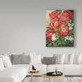 thumbnail image 3 of Trademark Fine Art 'Red Peonies' Canvas Art by Joanne Porter, 3 of 3