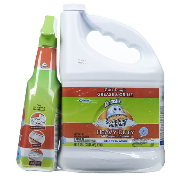 Fantastik Heavy Duty All Purpose Cleaner One Gal And One 32 Ounces 2