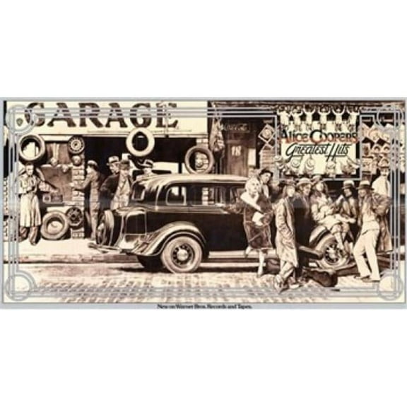 Pop Culture Graphics MOV280688 Alice Cooper Movie Poster, 17 x 11