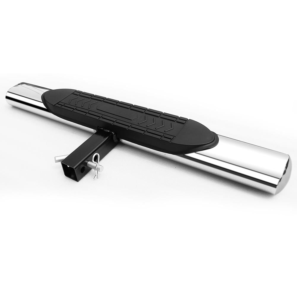 OTVIAP Universal Stainless 5 Hitch Step Bumper Guard For vehicles with 2 Receiver, Hitch Step