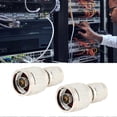 thumbnail image 2 of Adaptateur droit 2 pièces 50 ohms N mâle vers TNC mâle pour antennes et radios, 2 of 4