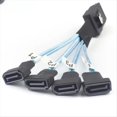 thumbnail image 2 of Mini SAS SFF-8087 to 4X Male 3.0 SSD High Speed Data Transfer Cable 1 to 4 0. Computer Cables Hardware Cables,1 * Computer Cables, 2 of 6