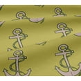 thumbnail image 4 of oneOone Cotton Jersey Light Green Fabric Nautical Craft Projects Decor Fabric Printed By The Yard 58 Inch Wide, 4 of 4