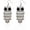 A:Anti-silver, variant on JeRy Fashion Vintage Style Big Black Eyes Owl Stud Earrings Multi, Style U7592