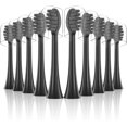 thumbnail image 1 of shiyou-Compatible with Rtauys S5 Electric Toothbrush Replacement Brush Heads,for Rtauys S5 Electric Toothbrush,10 Pack (Black, Medium), 1 of 4