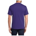 thumbnail image 2 of Mafoose Men's Tall Essential Lightweight Soft Short Sleeve T-Shirt Purple PC61T 4XLT, 2 of 4