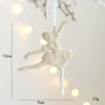thumbnail image 2 of Christmas Hanging Angel Doll Pendant Glitter Bell Angel Ornaments Party Decor, 2 of 5
