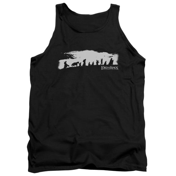Lord of the Rings The Fellowship Adult Tank Top Black