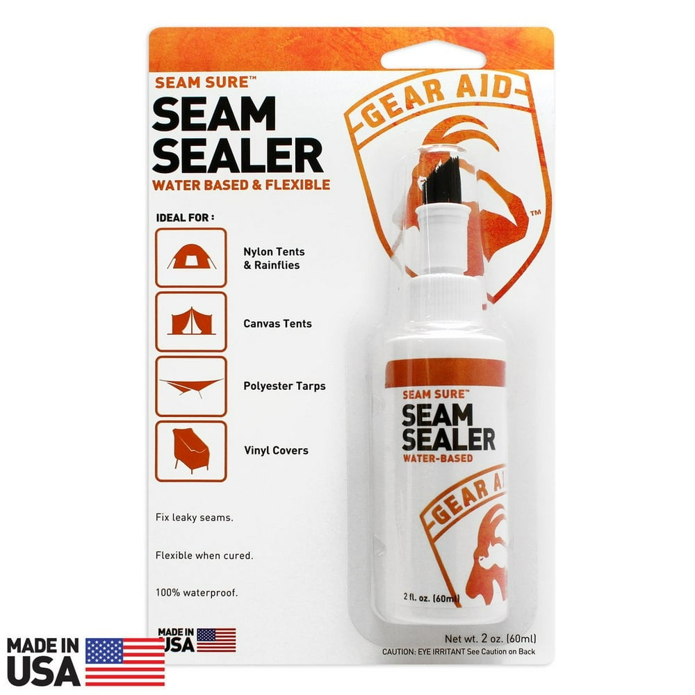 Gear Aid Seam Sure Repair Adhesive Outdoor Recreational Sporting Glue