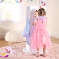 thumbnail image 2 of Guidecraft Rotating Dress Up Storage Center - White: Wooden Wardrobe, Pretend Play Costume and Kids' Clothing Organizer with Mirrors, 2 of 8
