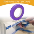 thumbnail image 2 of Cinta de pintor universal Unique Bargains - Cinta de pintura para automóviles DIY para enmascarar sin residuos - Papel crepé morado de 0.8 pulgadas x 60.1 yardas, 2 of 7