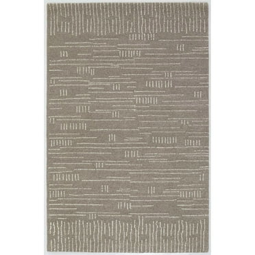Nomad Zen Area Rug, Coffee - 2'x3'