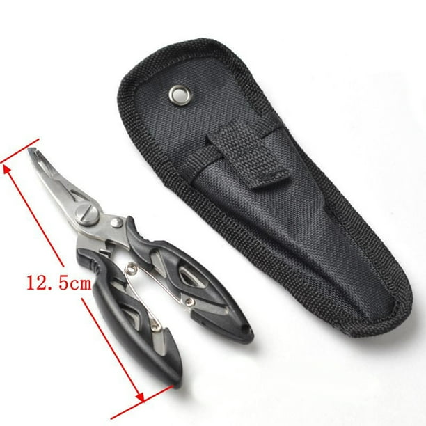 Facefd 1pc/2pcs Fishing Grip Nipper Snip Handle Fish Pliers Fish Lip Gripper Stainless Steel Cutter Fishing Lure Pincer Scissor Fishing Tool Other 12.