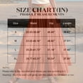thumbnail image 3 of Women's Skirts Boho Elastic Waist A-Line Maxi Skirts Summer Swing Long Skirt with Pockets For Beach Vacation, 3 of 5