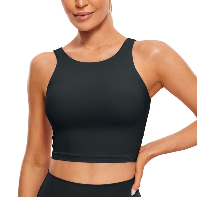 Sostén CRZ YOGA Butterluxe Cuello Alto con Relleno y Espalda en U XXS