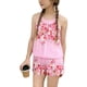 thumbnail image 2 of Conjuntos de camiseta sin mangas de cuello redondo con estampado de verano para niños, conjunto de dos piezas de camiseta sin mangas de cuello redondo y pantalones cortos para niños, camiseta de polié, 2 of 9